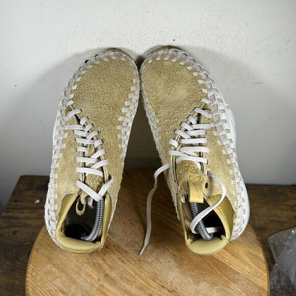 Nike Air Footscape Woven Shoes Mens Size 11 Woven Suede 913929-700 Sneakers